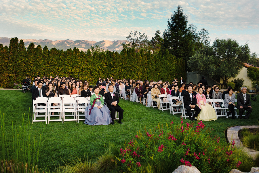 Another beautiful picture of the crowd at Silver Creek Country Club Wedding